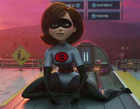 They build a 3D shape, or model, of each garment, then fit it onto the character model, also known as the skin. . Elastigirl nake